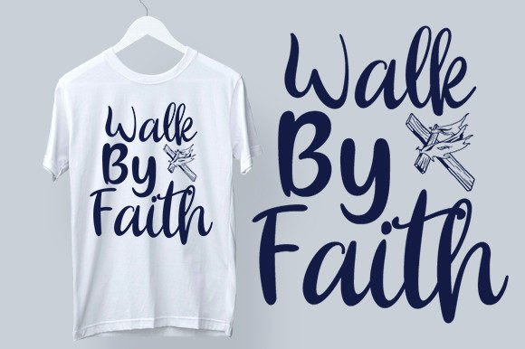 Christian Svg Design, Walk by Faith Review