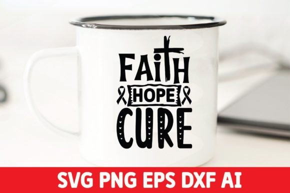 Faith Hope Cure SVG Free: A Thoughtful Design for Real Embroidery Projects