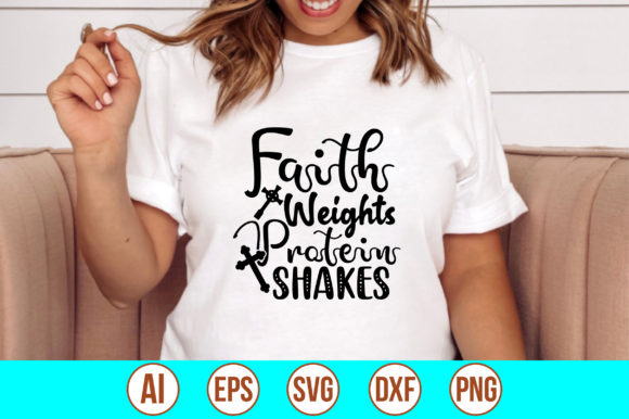 Faith Weights Protein Shakes SVG Review for Real Projects