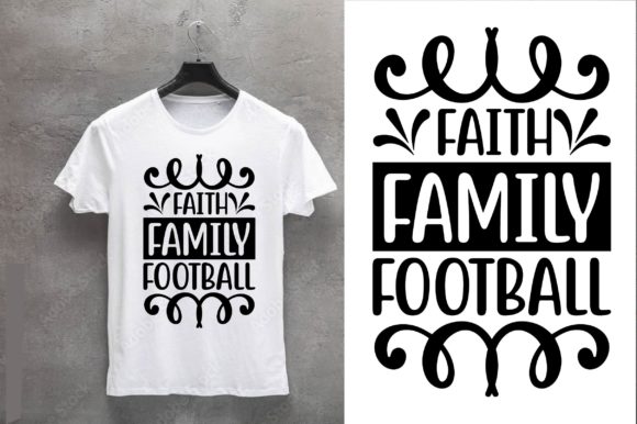 Football SVG Design Faith Family Football Review