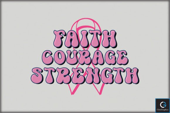 Review of Faith Courage Strength SVG File for Real Embroidery Projects