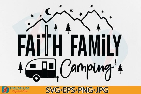 Reviewing Faith Family Camping SVG for Real Embroidery Projects