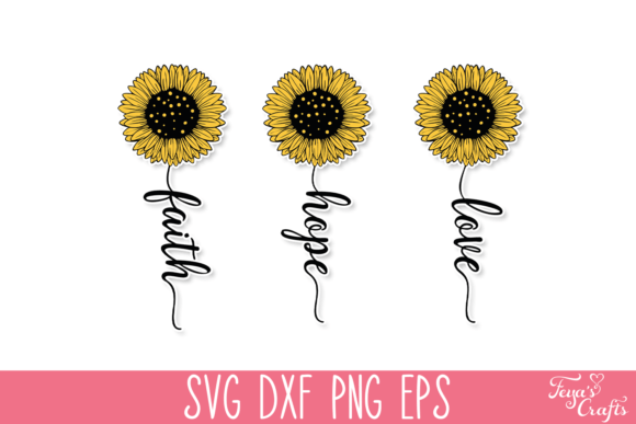 Reviewing the Faith Hope Love Sunflower SVG for Real Embroidery Projects